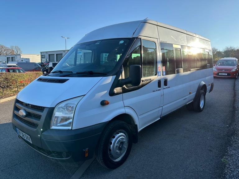 2009 Ford Transit High Roof 17 Seater Trend TDCi 115ps Cheap minibus will have full mot  Minibus ...