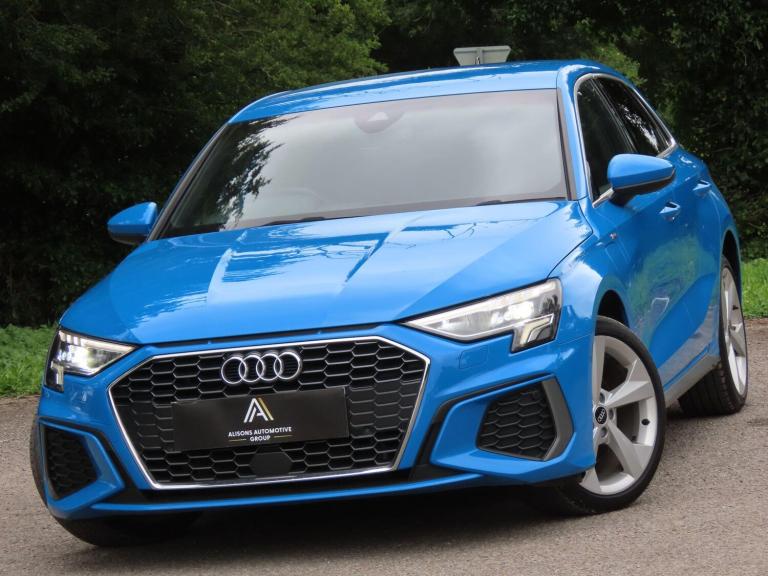 2021 Audi A3 1.4 TFSIe 40 S line Sportback S Tronic Euro 6 (s/s) 5dr 13kWh HATCHBACK Petrol/Elect...