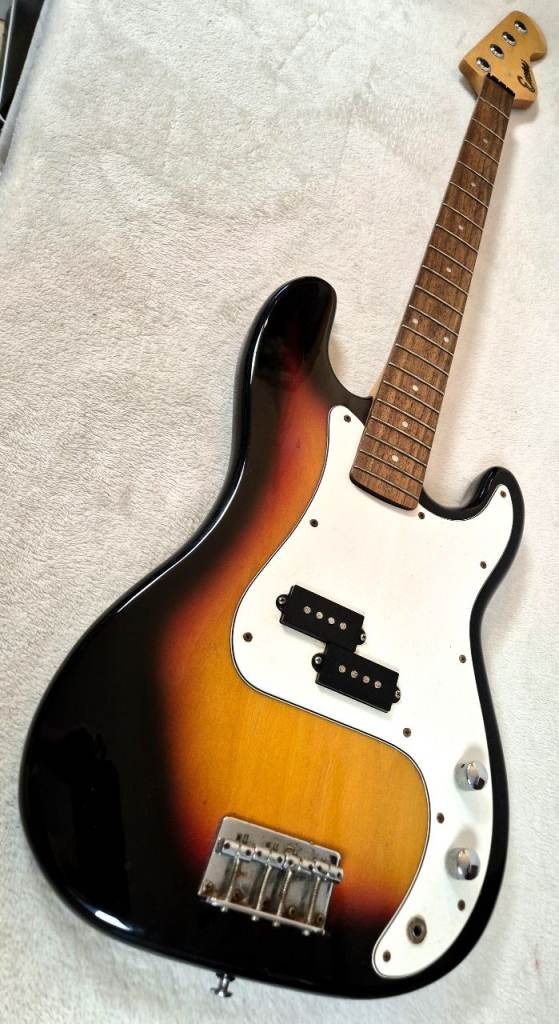 1990s Encore Precision Bass Guitar 