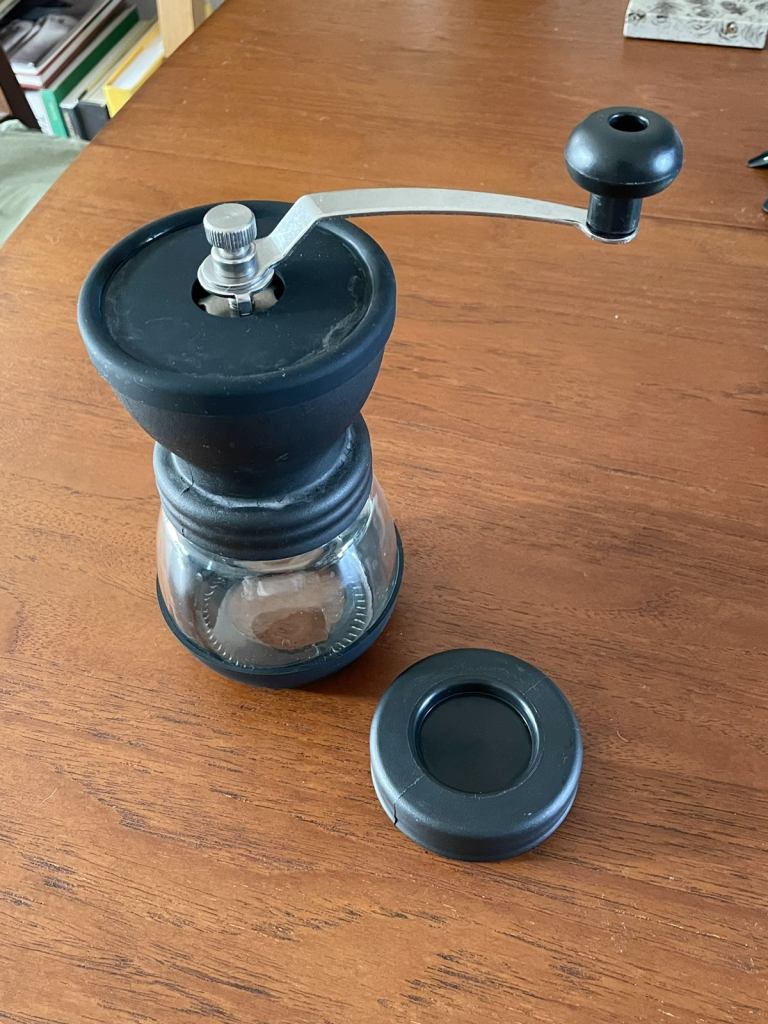Hand coffee grinder, barely used 