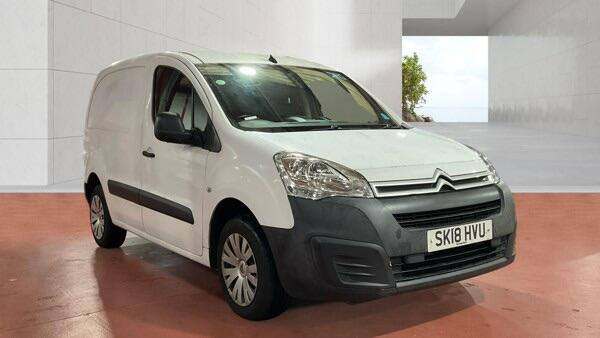 2018 Citroen Berlingo 1.6 BlueHDi 850Kg Enterprise 100ps PANEL VAN DIESEL Manual