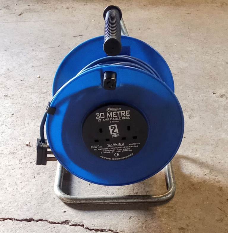 30m extension cable reel