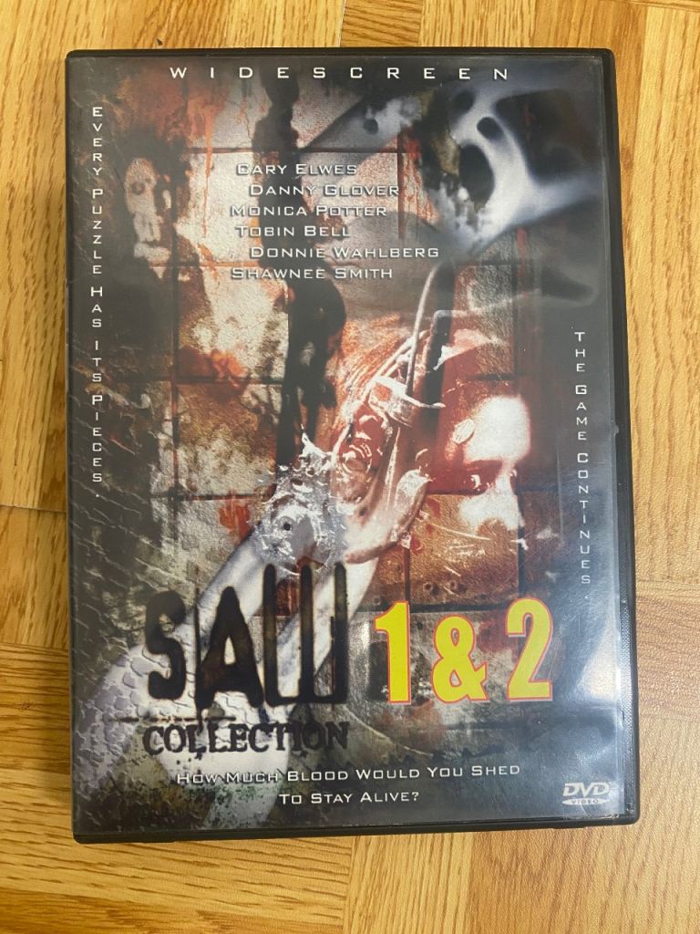 Saw 1 & 2 … collection…. Dvd . 