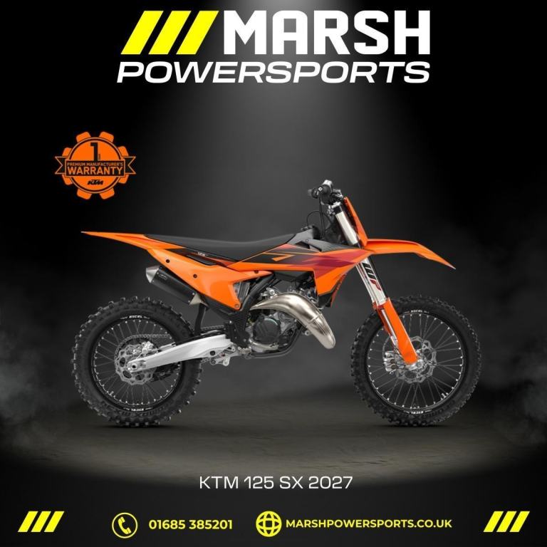 125 SX 2027 Model - KTM Main Dealer - Reserve NOW