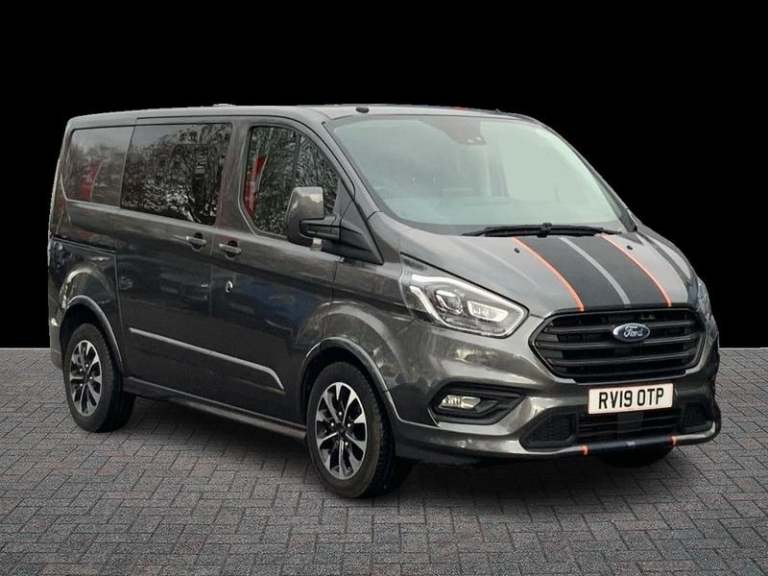 2019 Ford Transit Custom 2.0 310 EcoBlue Sport Crew Van Double Cab 6dr Diesel Auto L1 H1 Euro 6 (...