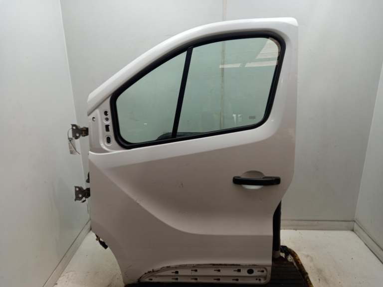 Vauxhall Vivaro Left Front Door N/S 2014-2020 White Unknown Van