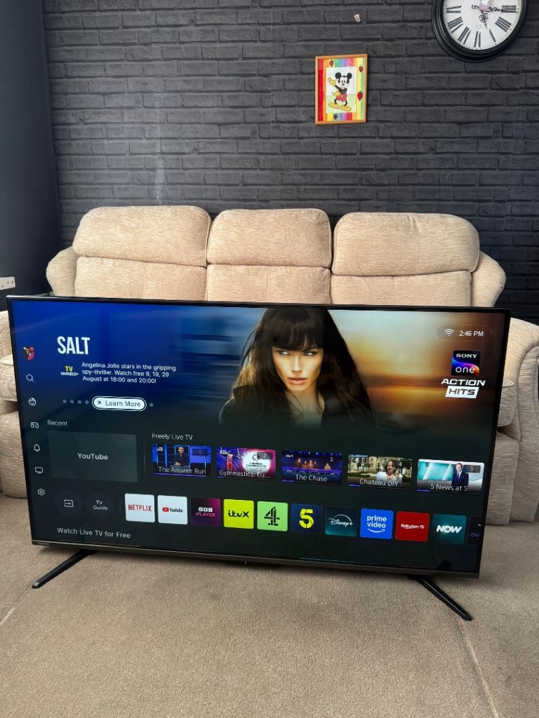 55 inch Toshiba 4K Ultra HD Smart Tv