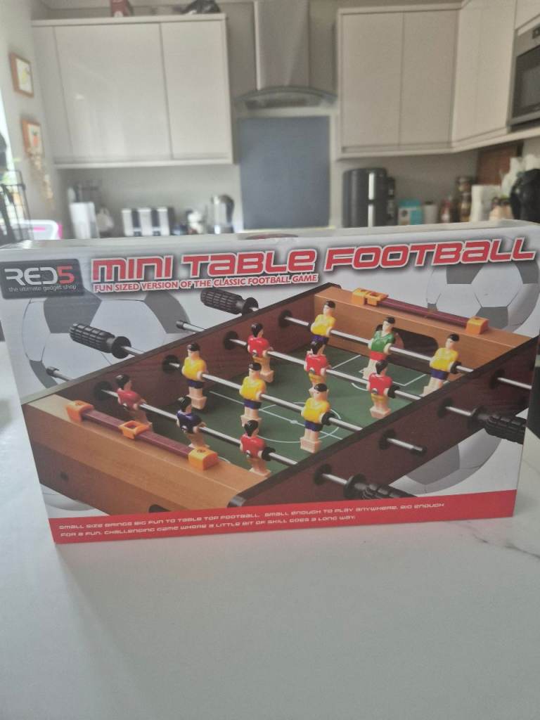 RED5 Mini Table Football Game - NEW in Box