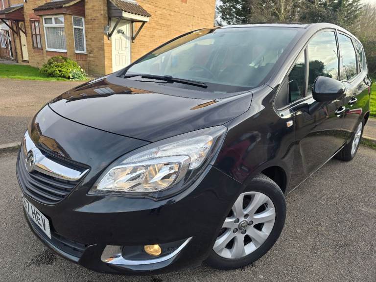 2017 Vauxhall Meriva 1.4 Petrol, Ulez Free, Black, 62222 miles