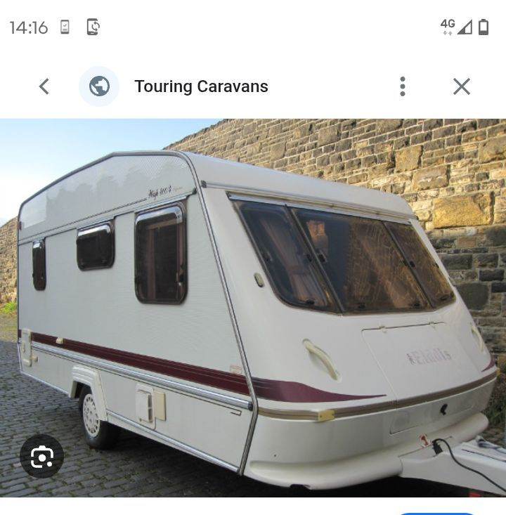 ELDDIS WISP SUPREME 450 1996 CARAVAN £475/