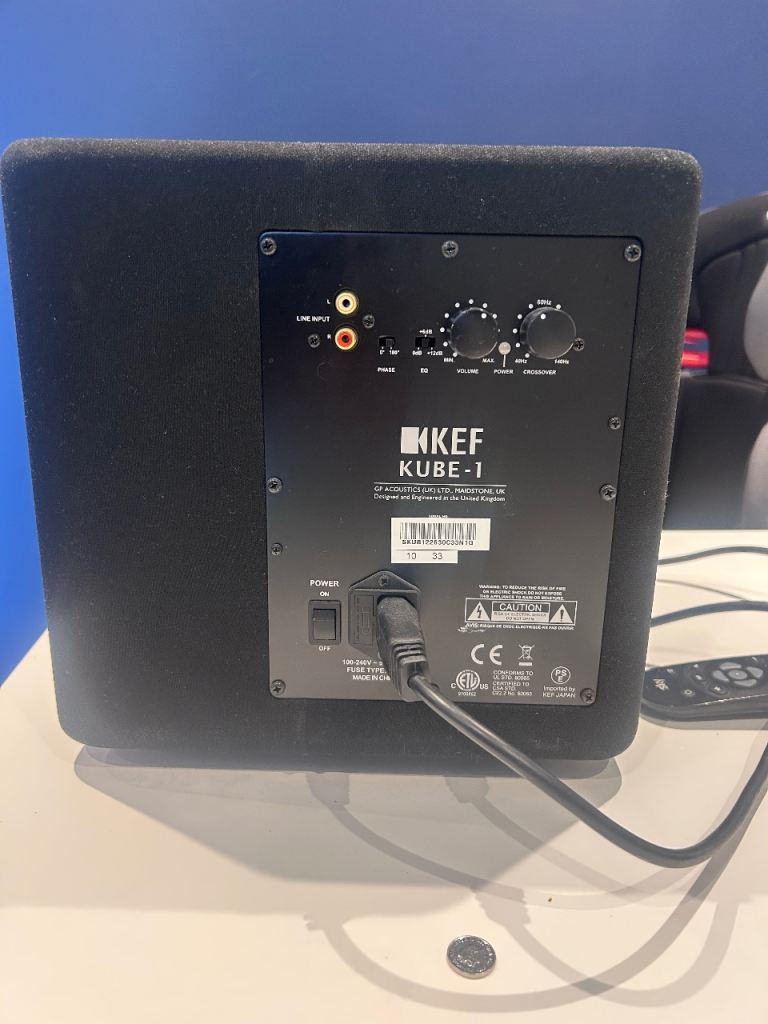 KEF Kube 1 Sub woofer