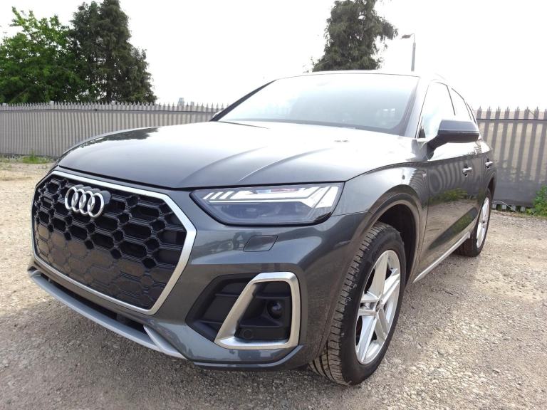 2021 21 REG AUDI Q5 S LINE 45 TFSI QUATTRO AUTO DAMAGED REPAIRABLE SALVAGE