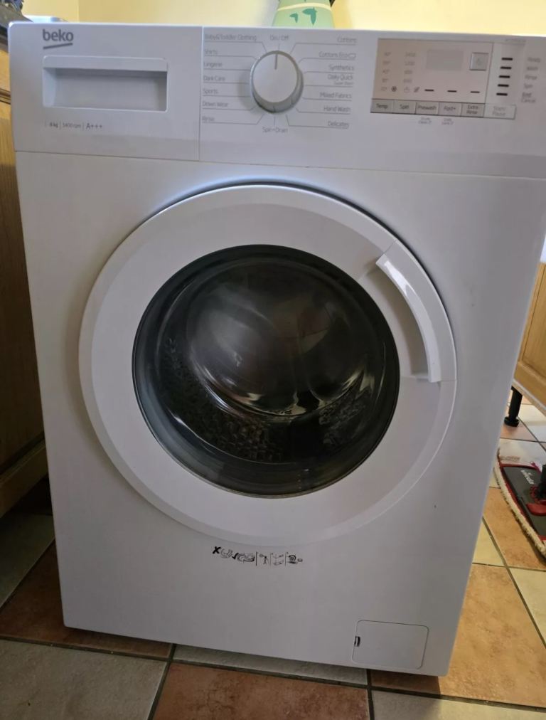 Beko 8KG A+++ Washing Machine Mint Condition Working Perfect