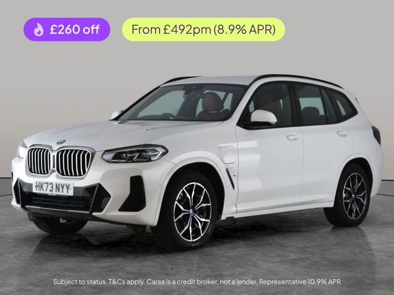 2023 BMW X3 2.0 30e 12kWh M Sport SUV 5dr Petrol Plug-in Hybrid Auto xDrive Euro 6 (s/s Suv PETRO...