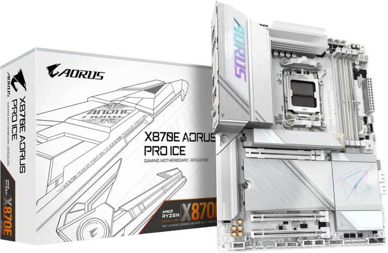Gigabyte X670E AORUS PRO ICE | AM5 Motherboard