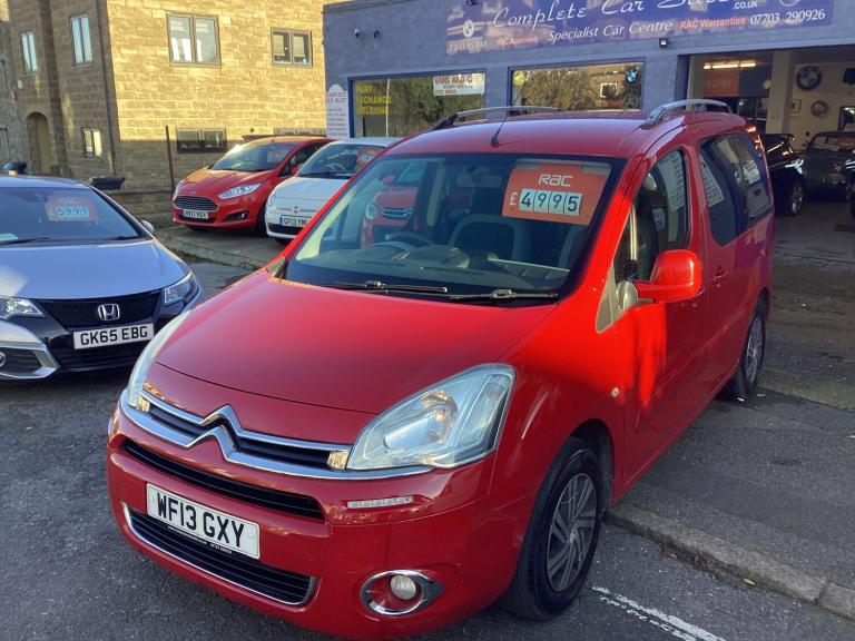 2013 Citroen Berlingo Multispace 1.6 HDi 90 VTR 5dr 7 str. MPV Diesel Manual