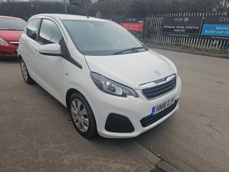 2018 Peugeot 108 1.0 Active 5dr HATCHBACK Petrol Manual