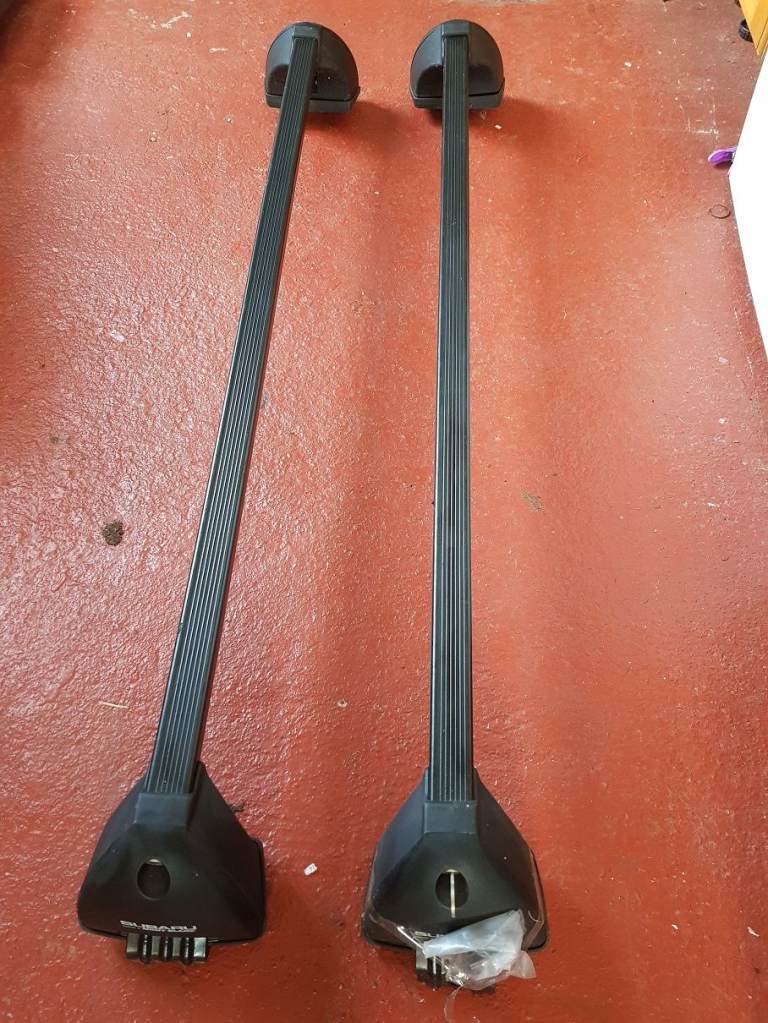 Subaru Legacy roof bars with fitting kit - these are being sold from near Aviemore in Scotland