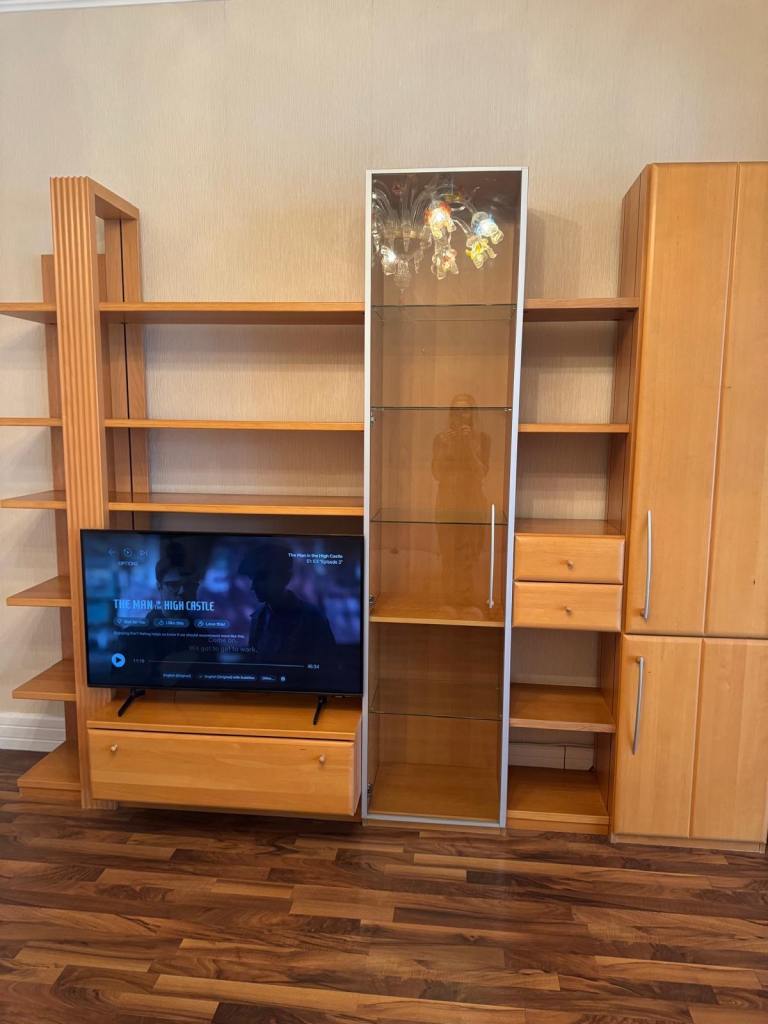 Hülsta Modular Wall Unit / TV Cabinet – German Made – Display & Storage System