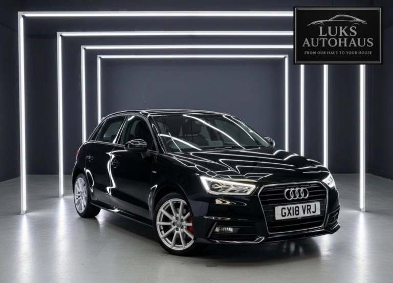 2018 Audi A1 1.4 TFSI S line Sportback Euro 6 (s/s) 5dr (Nav) HATCHBACK Petrol Manual
