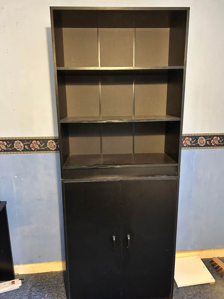Desk - Bookshelf - Cupboard