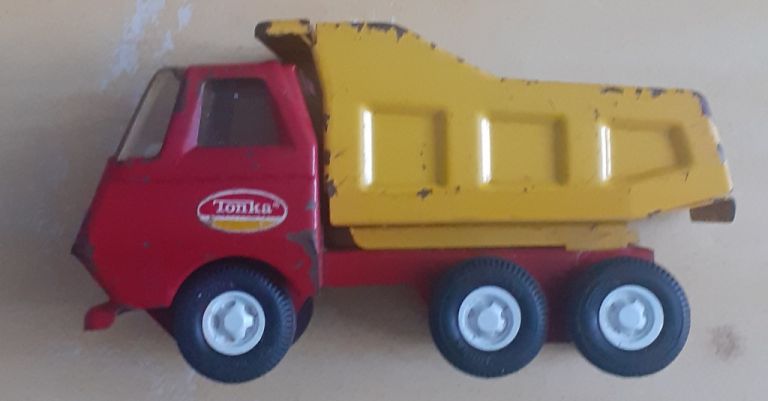Small Tonka Tipper Truck.