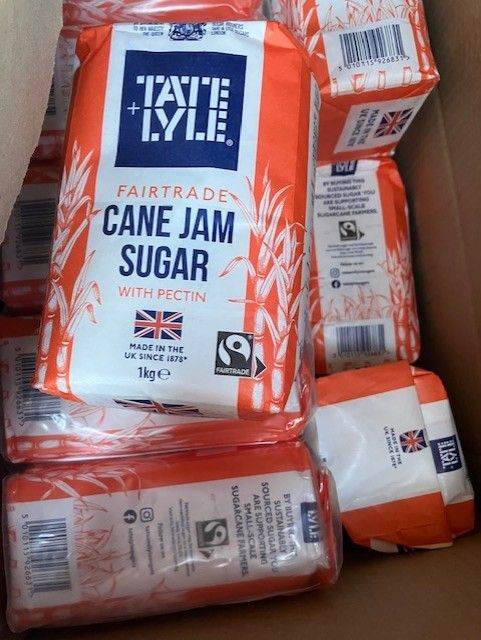 Tate & Lyle Fairtrade Cane Jam Sugar with Pectin 20kg (20 x 1kg bags) BB - DEC 2027