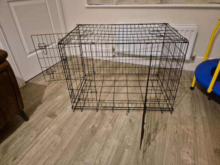 Medium dog crate – double door – NO TRAY