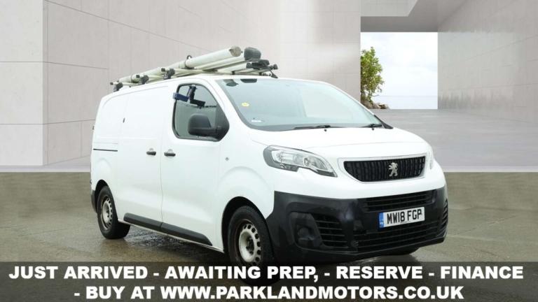 2018 Peugeot Expert 1.6 Expert S Standard Blue HDi Panel Van Diesel Manual