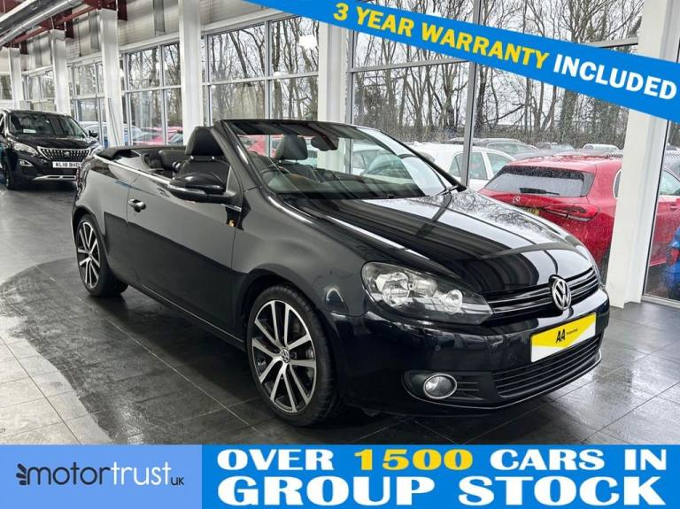 2012 Volkswagen Golf 1.4 TSI GT Cabriolet 2dr Petrol Manual Euro 5 (160 ps) 2 FORMER OWNERS Conve...