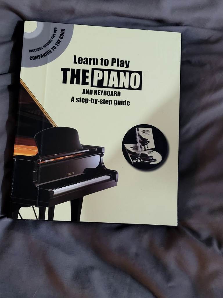 Learn to Play Piano & Keyboard Step-by-Step Guide + DVD