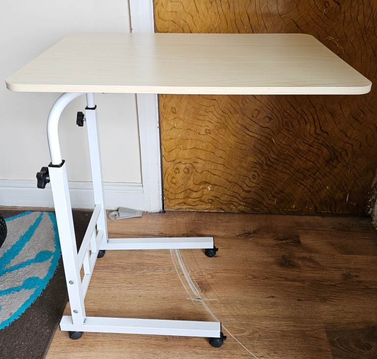 Adjustable Rolling Desk / Laptop Table – delivery available 