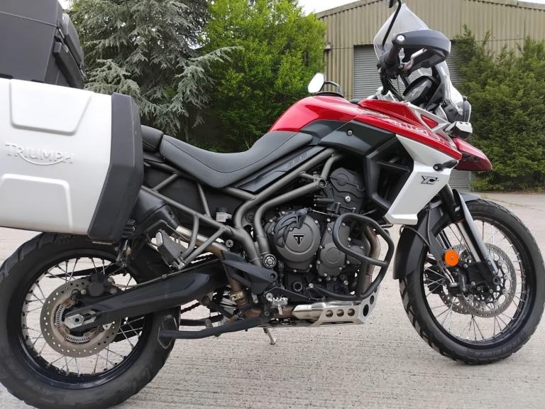 2018 18 Triumph Tiger 800 Xca Adventure Euro 4 Full Luggage