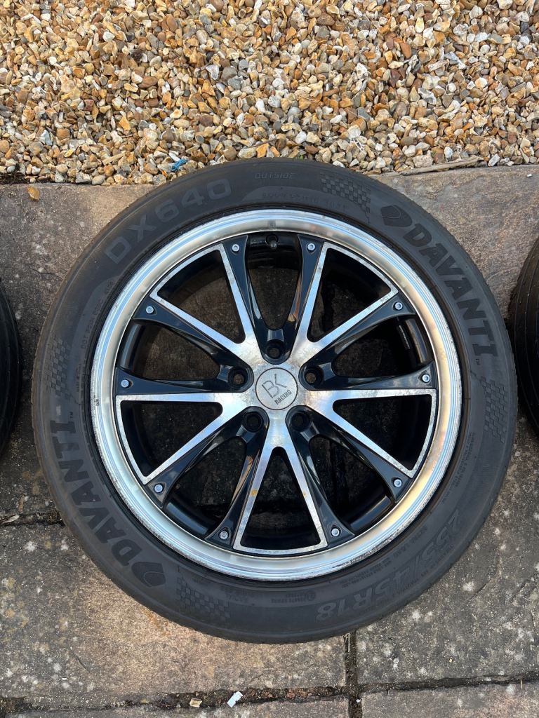 4x BK Racing van alloy wheels fits vito / transporter