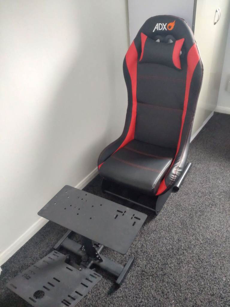 image for Gaming chair with steering wheel 