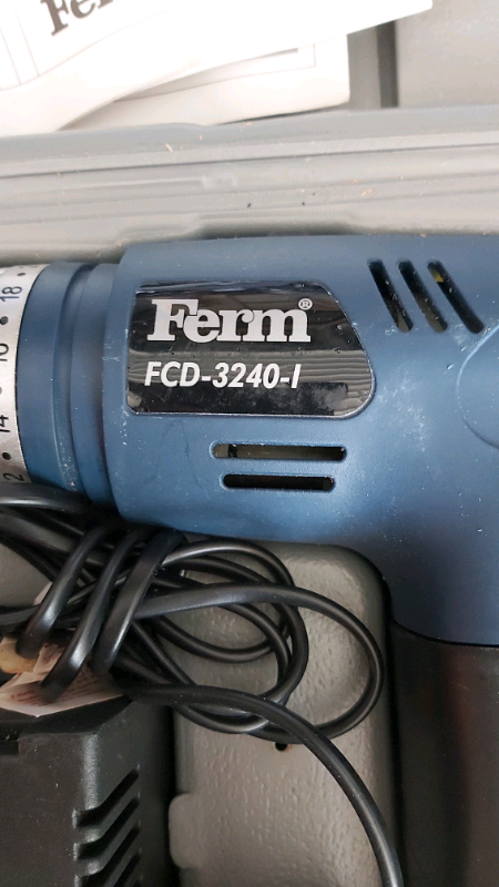 Ferm battery drill driver