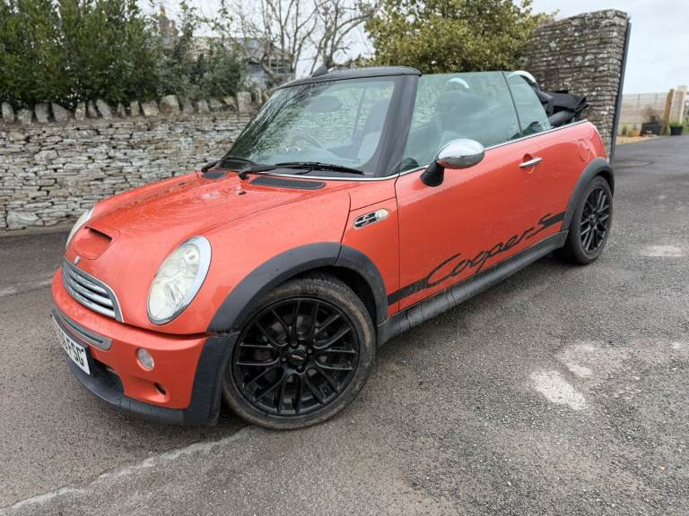 2006 Mini Cooper S Automatic – Rare Burnt Orange CAZ and ULEZ compliant 