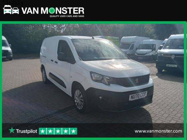 2020 Peugeot Partner 850 1.5 BlueHDi 100 Professional Crew Van PANEL VAN DIESEL Manual