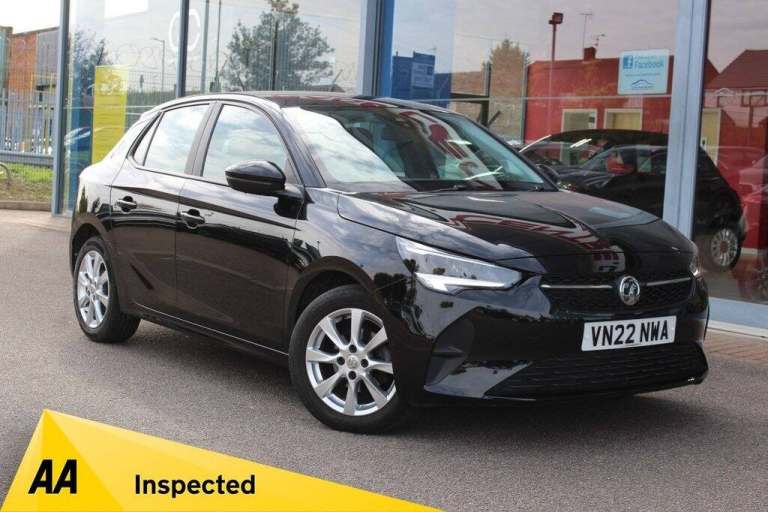 2022 22 VAUXHALL CORSA 1.2 SE EDITION HATCHBACK 5DR PETROL MANUAL EURO 6 (75 PS)