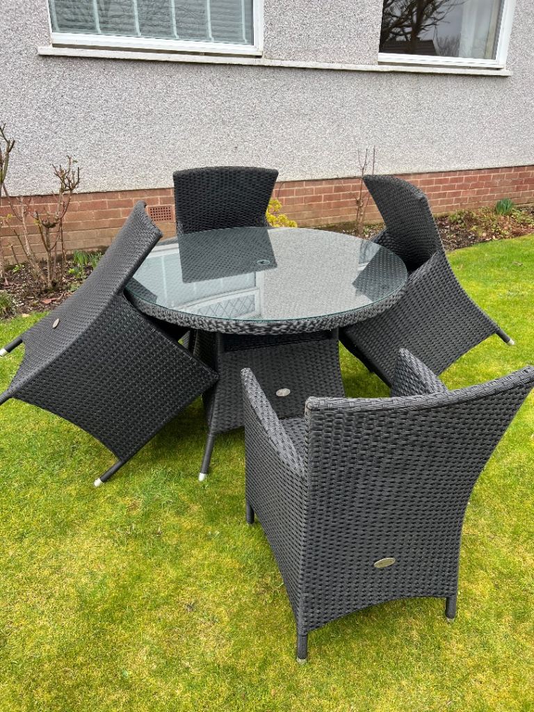 Garden table and chairs