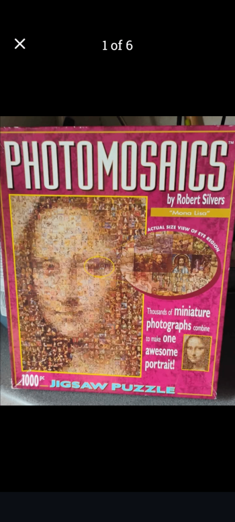 Puzzles,Photomosaic x3