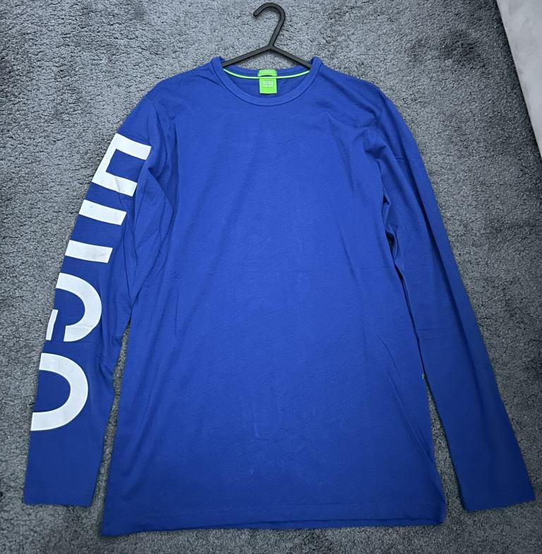 BLUE HUGO BOSS LONG SLEEVE 