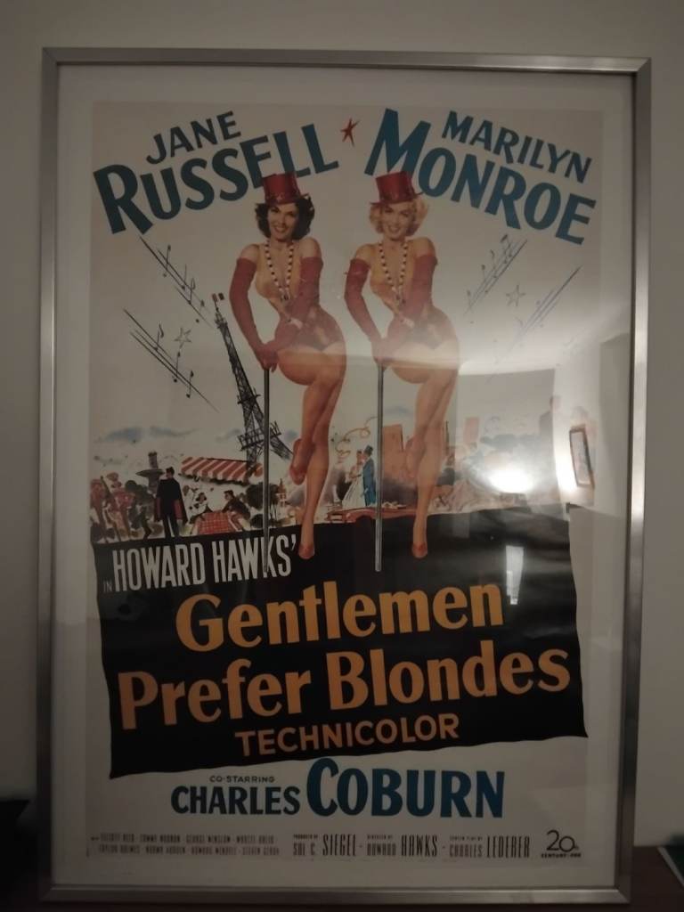 image for Free - Large Vintage Movie Poster in Frame