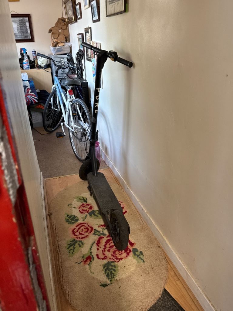 Pure Electric Scooter - Black, Good Condition