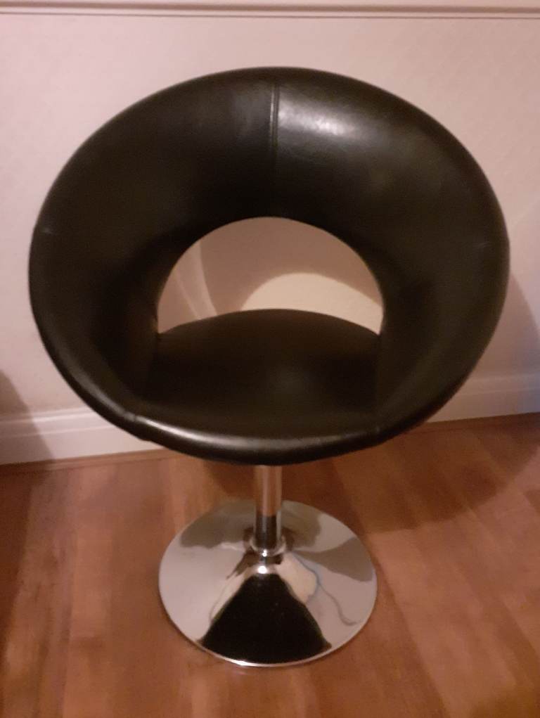 Faux Leather Swivel Chair