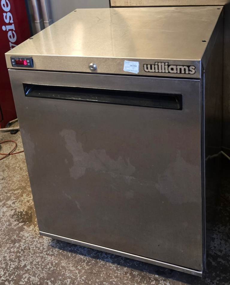 image for Williams HA135SS 133 Ltr Single Door Undercounter FRIDGE, Catering or commercial Fridge