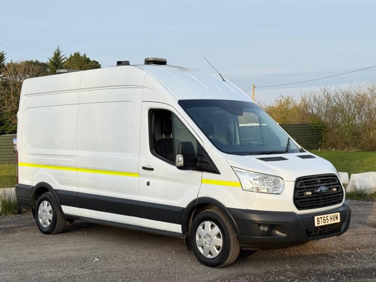 2015 Ford Transit 350 2.2 TDCi 125ps LWB L3H3 HIGHTOP CHAIN ENGINE FSH 98K MILES PANEL VAN Diesel...