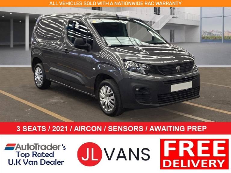 2021 Peugeot Partner 1000 1.5 BlueHDi 100 Professional Van PANEL VAN DIESEL Manual