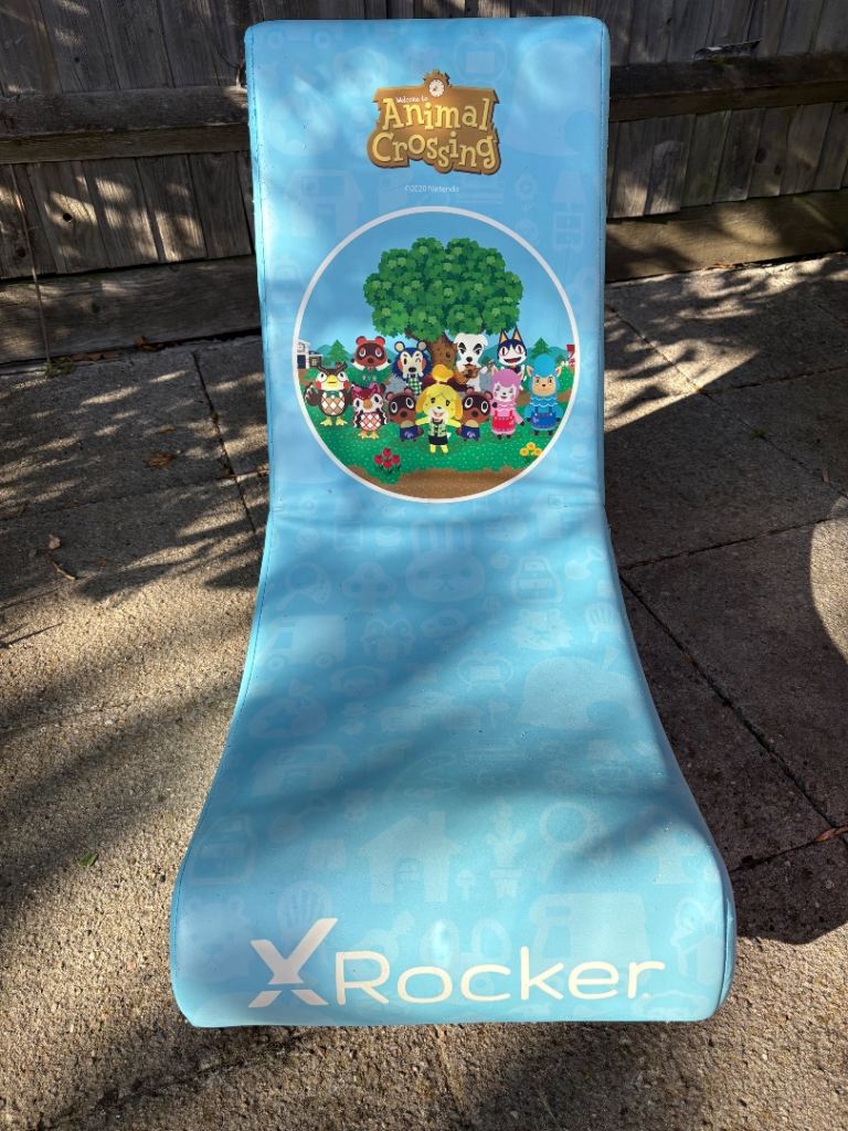 Animal crossing x rocket gaming chair 