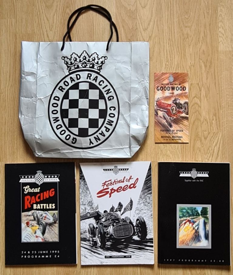 JOB LOT OF GOODWOOD CAR ITEMS